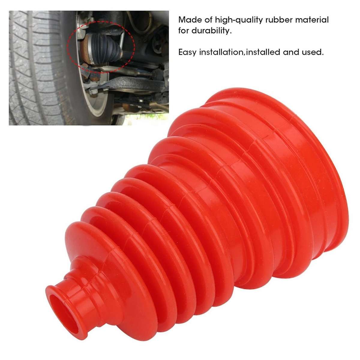 Universal CV Axle Boot Dust Cover Ball Head Constant Speed Clamp Kit Automobile Steering Ball Joint