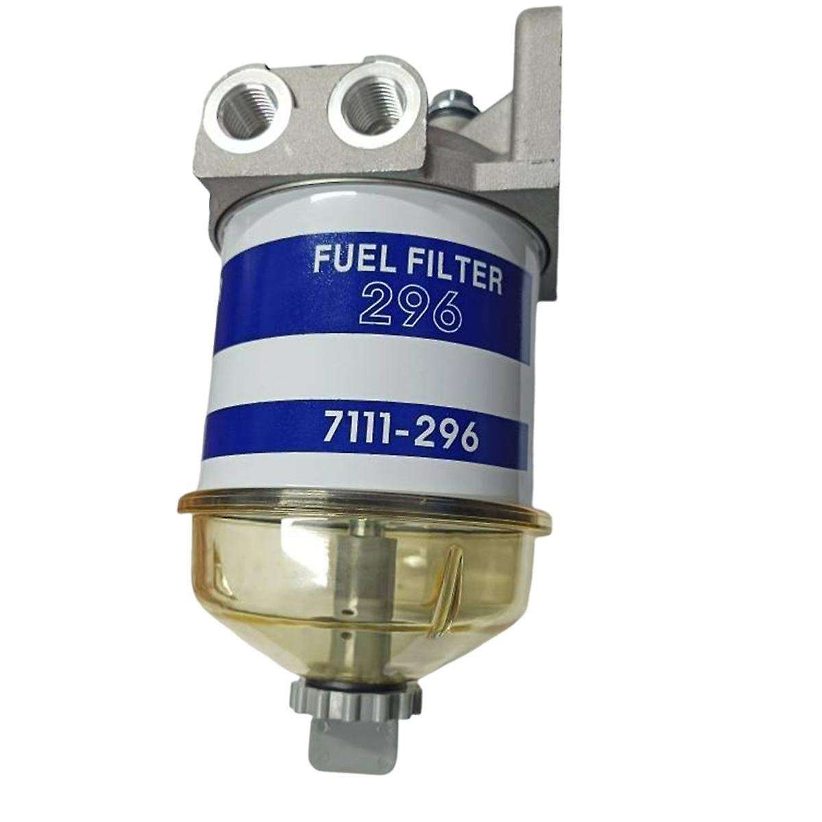 Universal Double Add Duel Fuel Filter 296 Elements 7111-296 Hdf296 Filter Oil Water Separator Dual C