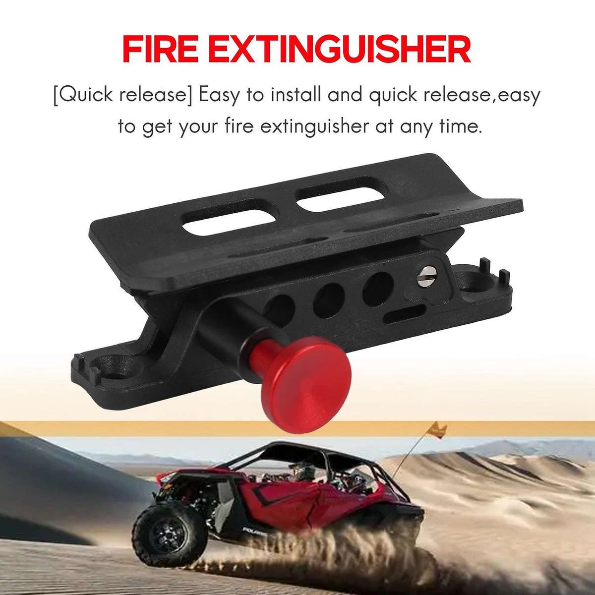 Universal Quick Release Roll Bar Mount Bracket for Wrangler RZR Can-Am Maverick