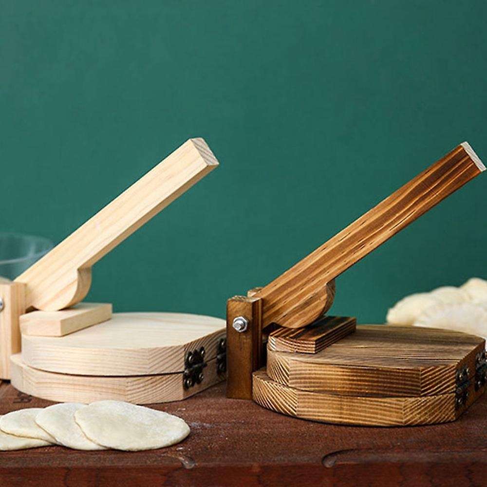 Upgraded Dough Pressing Tool Dough Presser Wooden Dumpling Skin Dough Presser Household Baking Pastr