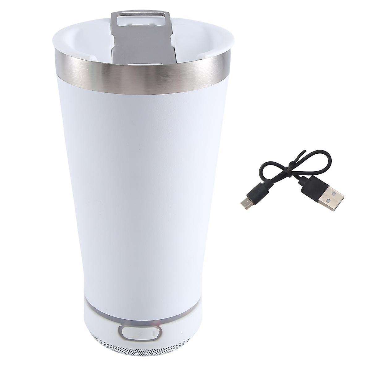 USB 16Oz Thermal Bluetooth Tumbler Reusable Stainless Steel Double Wall Tumbler 473ML Insulated Beer
