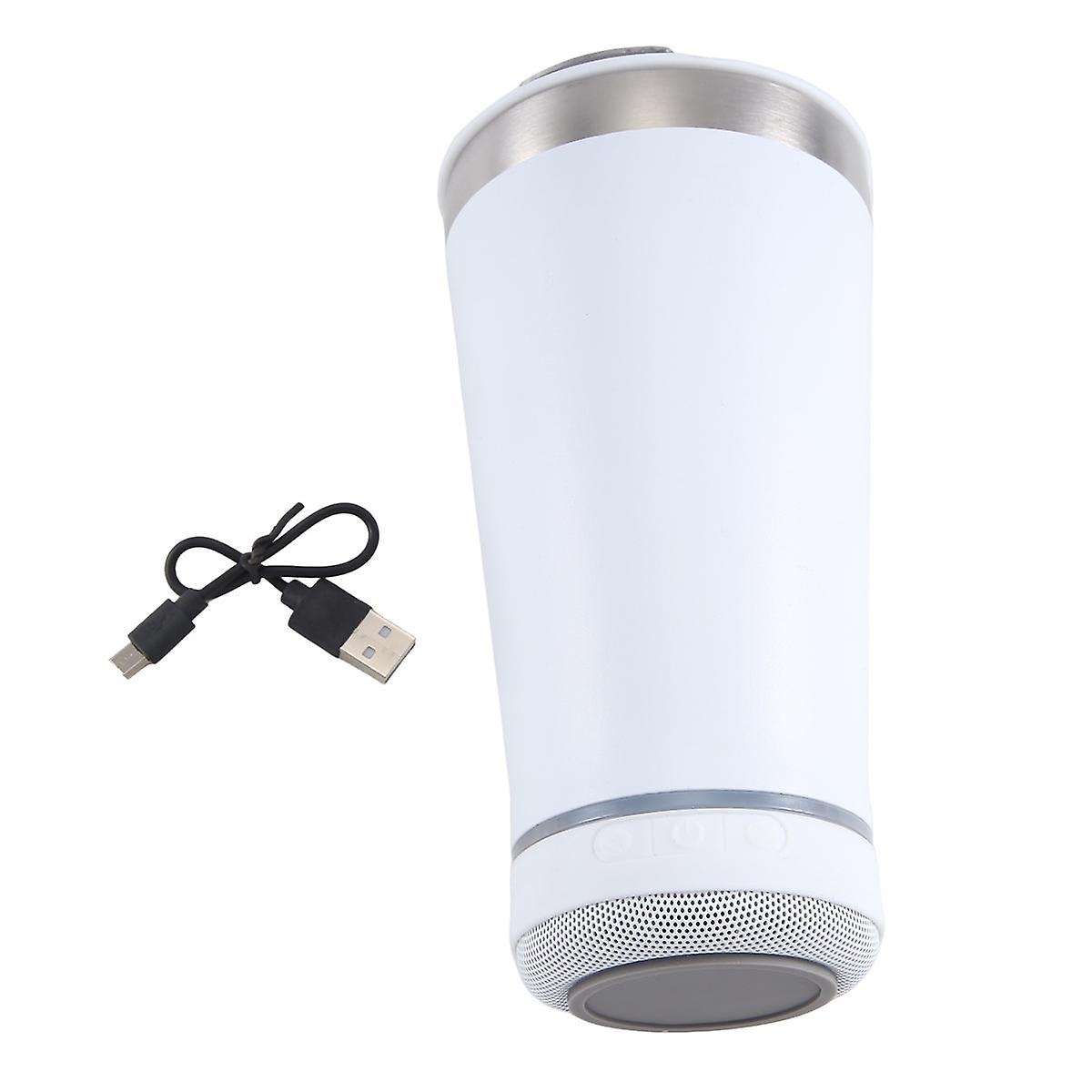 USB 16Oz Thermal Bluetooth Tumbler Reusable Stainless Steel Double Wall Tumbler 473ML Insulated Beer