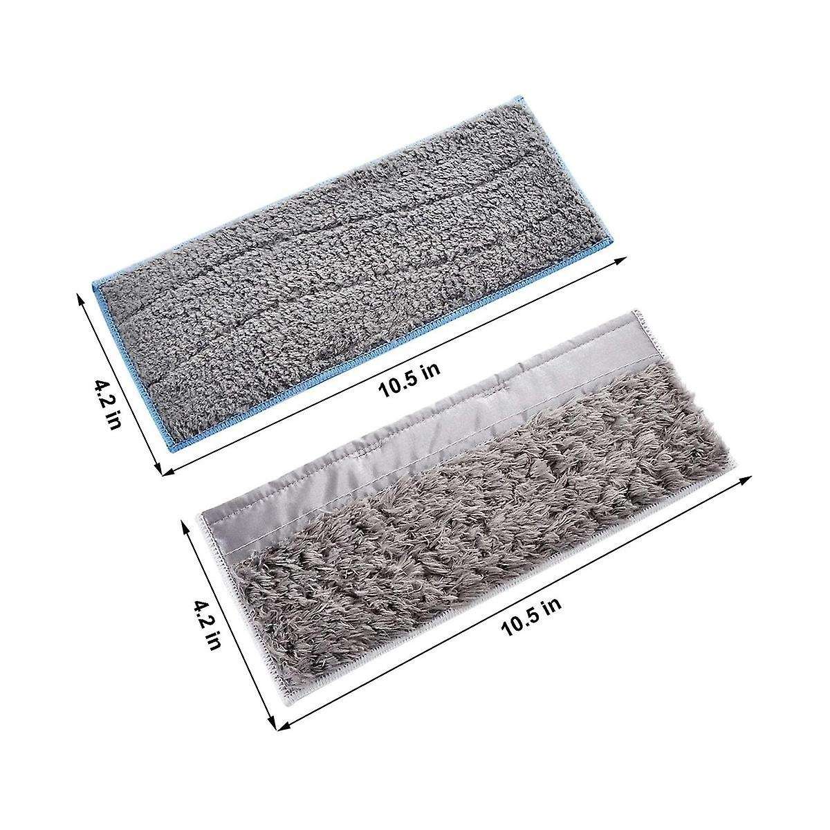 Vac Replacement Washable and Reusable Mopping Pads for M6 (6110) (6112) Robot Mop Wet Pads Dry Pads