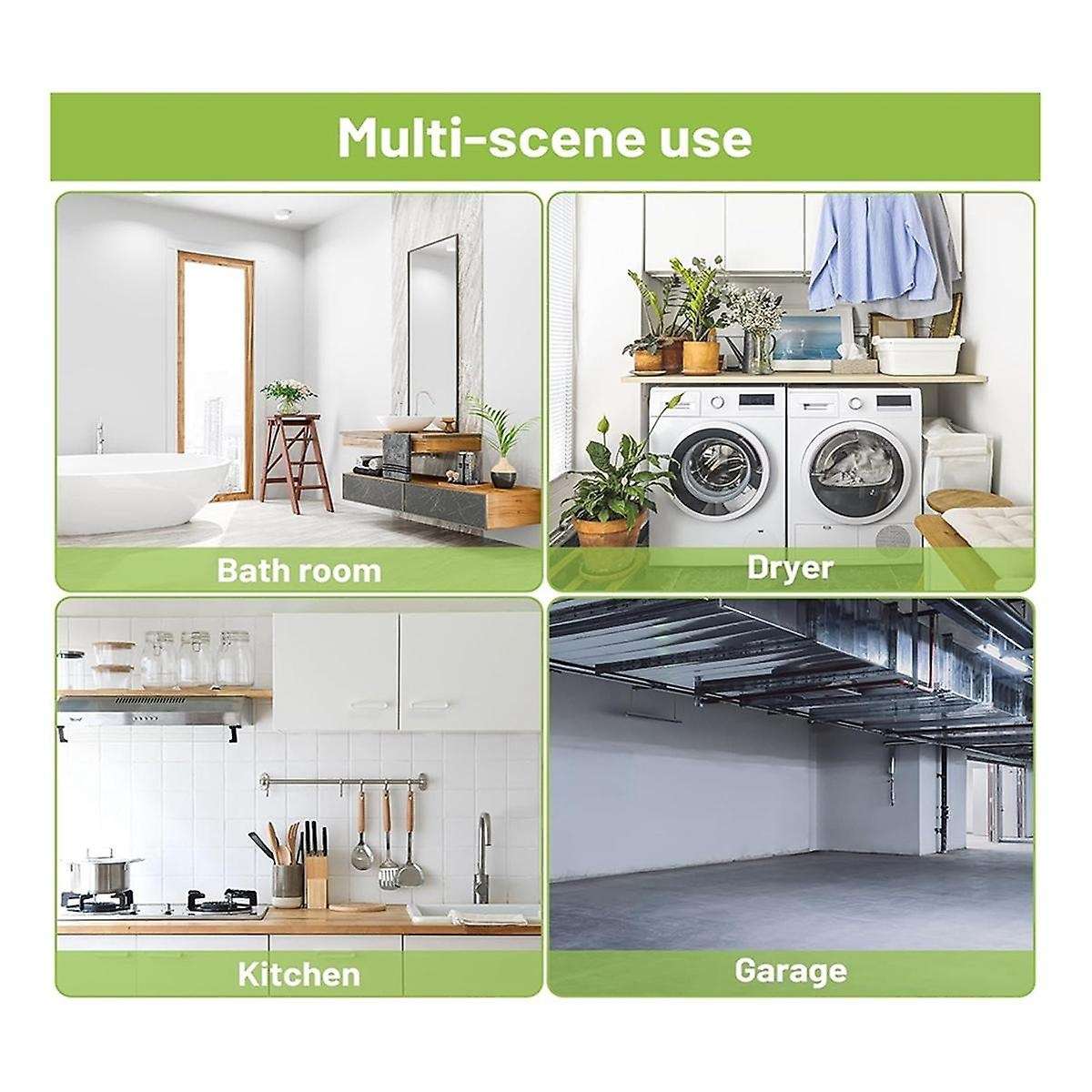 Ventilation Grille 100mm Stainless Steel Air Vents Cover, Louvered Grille Cover Vent Flat Ducting A