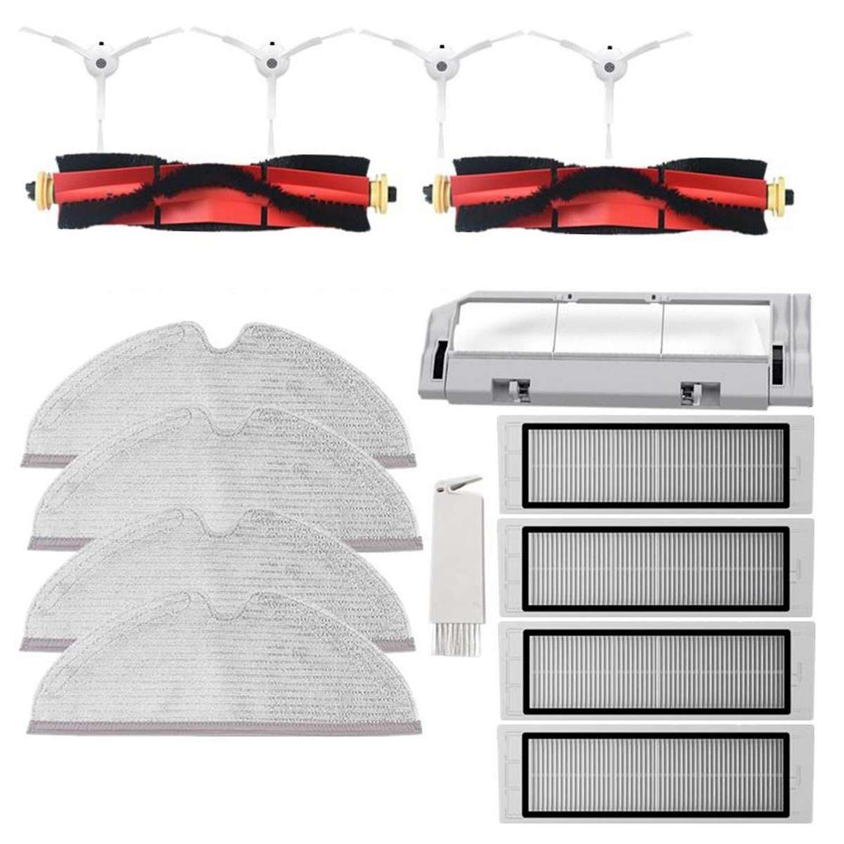 For Xiaomi Main Brush,cleaning Cloth,robot Vacuum Cleaner Accessories