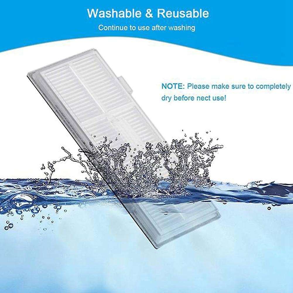 Brush Filter Mops for Xiaomi Roborock T7s S7/t7s Plus Vacuum Cleaner