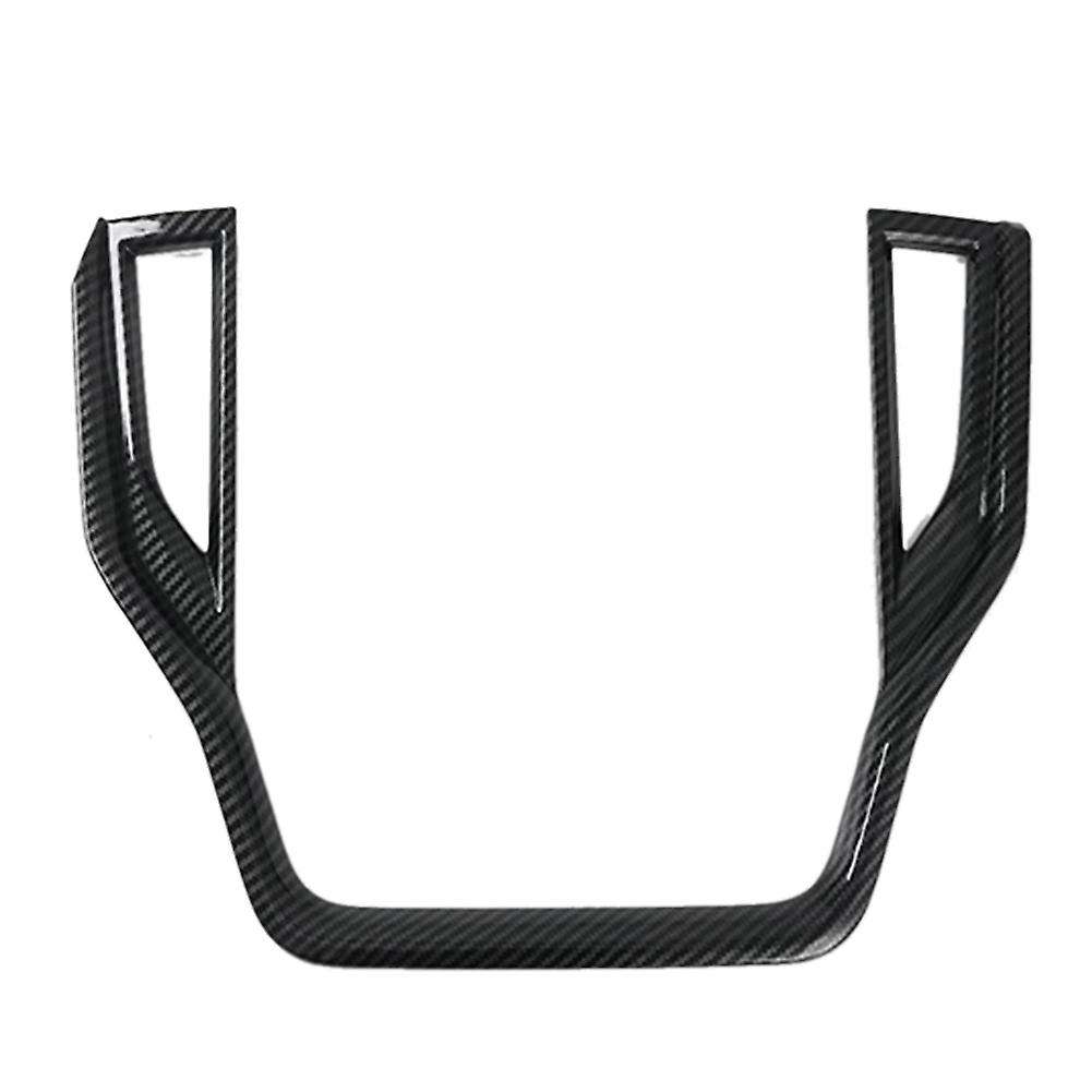 Carbon Fiber Navigation Panel Cover for Subaru Outback Bt 2021 2022