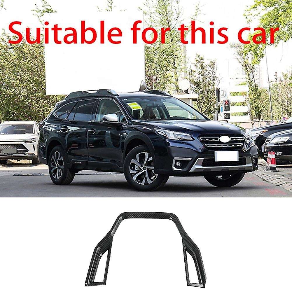 Carbon Fiber Navigation Panel Cover for Subaru Outback Bt 2021 2022