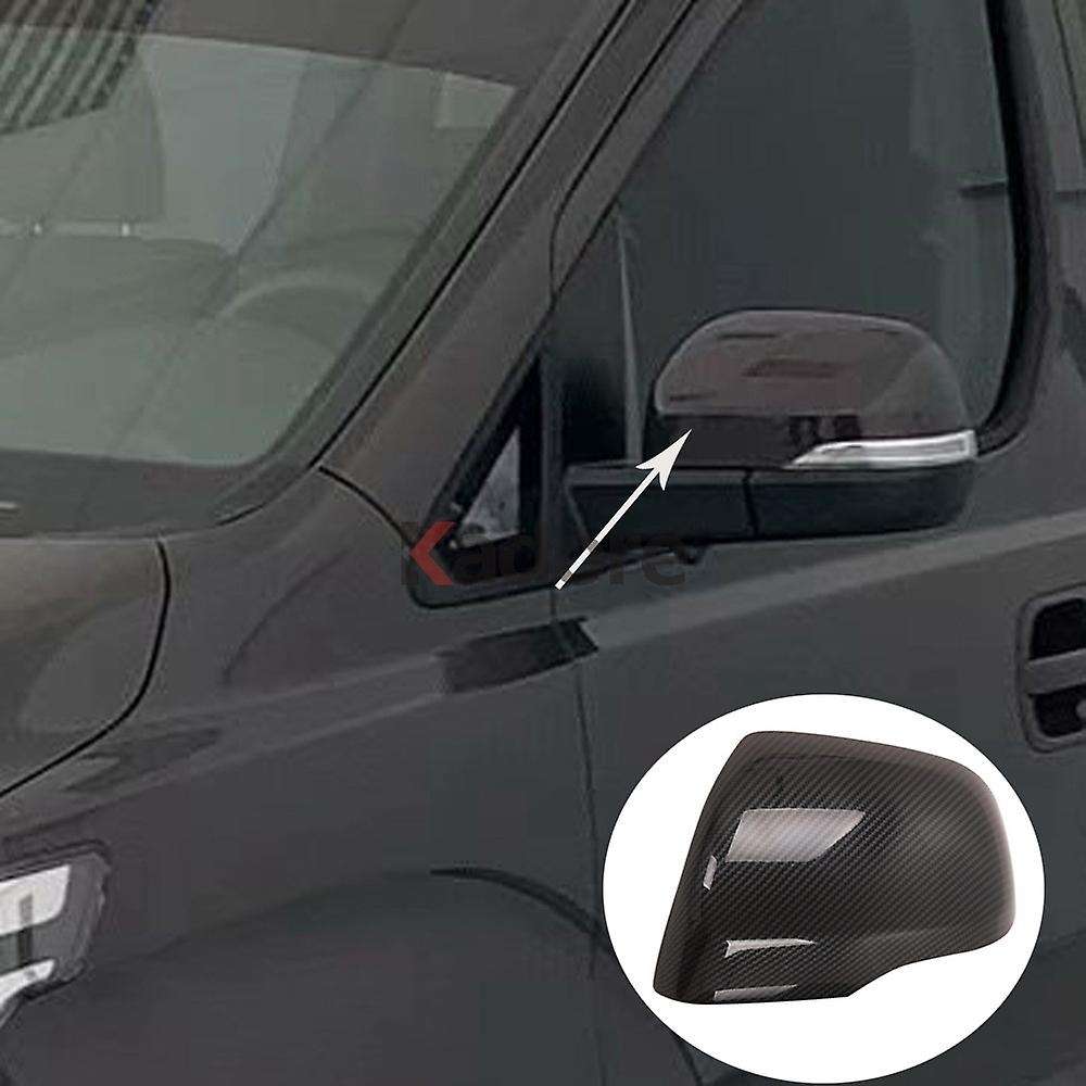 Carbon Fiber Side Door Rearview Mirror Cover Trims Car-styling