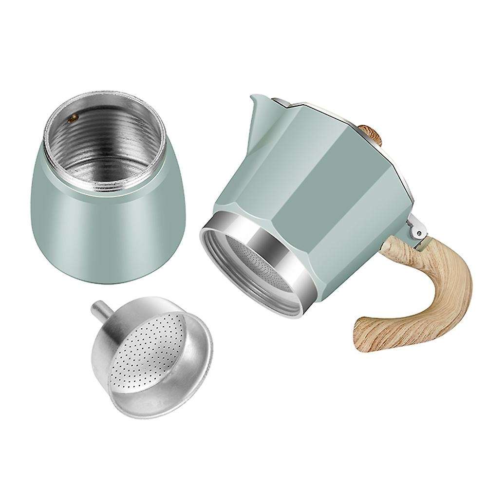 Coffee Maker Aluminum Mocha Espresso Percolator Pot Coffee -300ml