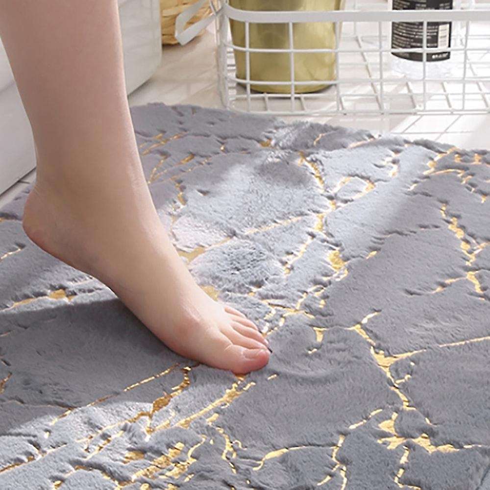 Modern Bath Mat Rug Anti Slip Washable Living Room Mat Rectangle C