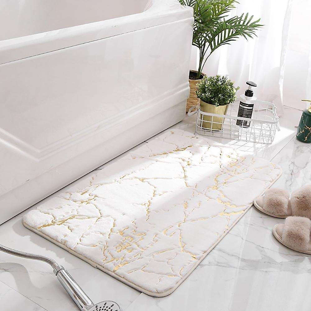 Modern Bath Mat Rug Anti Slip Washable Living Room Mat Rectangle C
