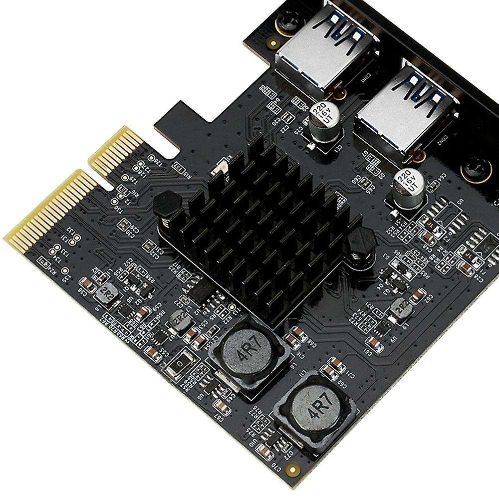 Pci-e to 2-port Usb3.1 Adapter Card Support Pci-ex4/x8/x16 Slot