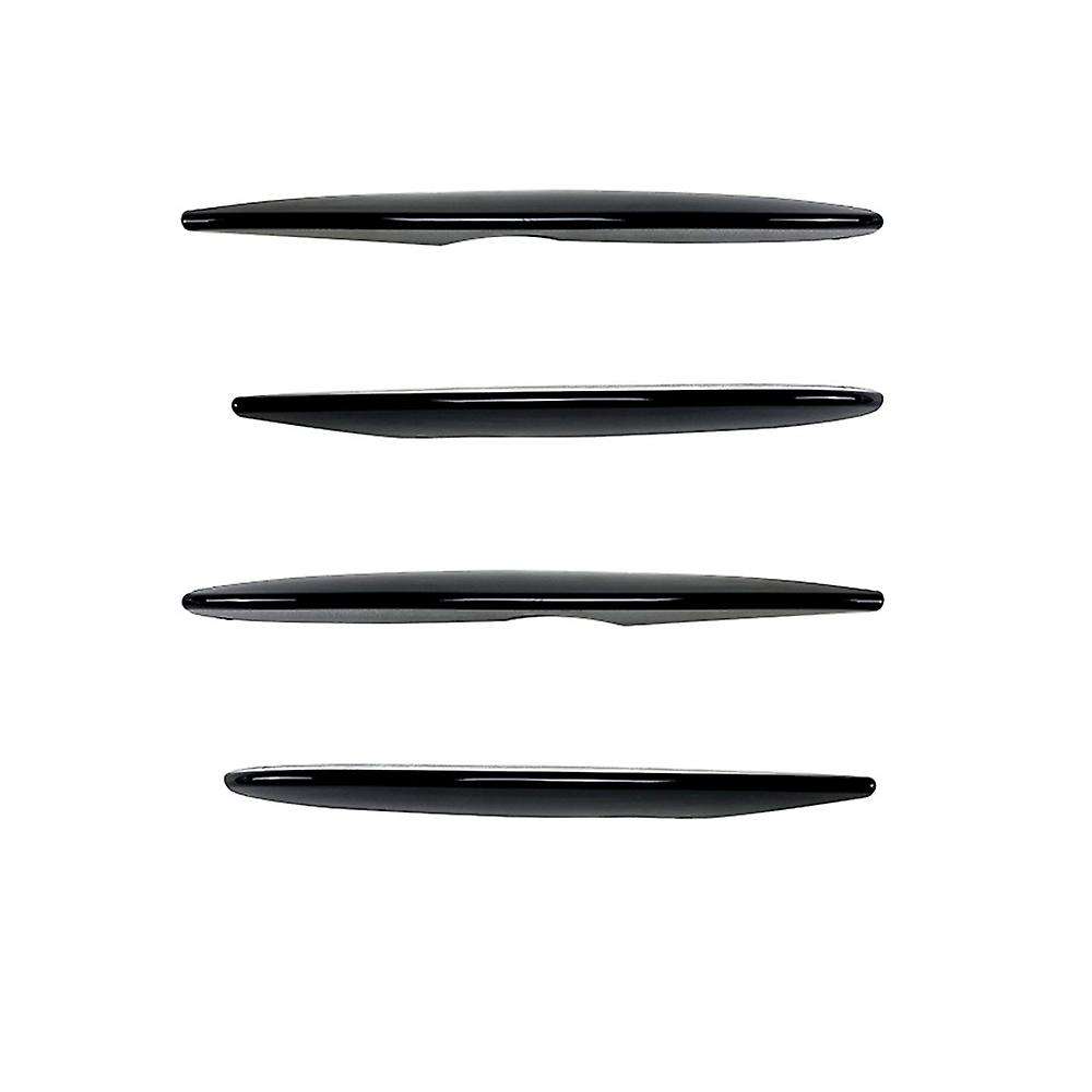 Bumper Splitter Spoiler Canards Cover for Mercedes-benz Black