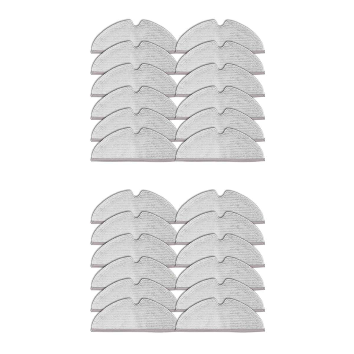 24x Mop Cloths Rags for Xiaomi S5 Max S6 Pure S6 Maxv S5 S51 S50 S55