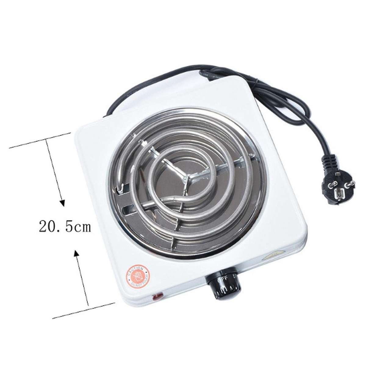 600w Hotplate Stainless, Mobile Stove for Travel and Camping, Eu Plug