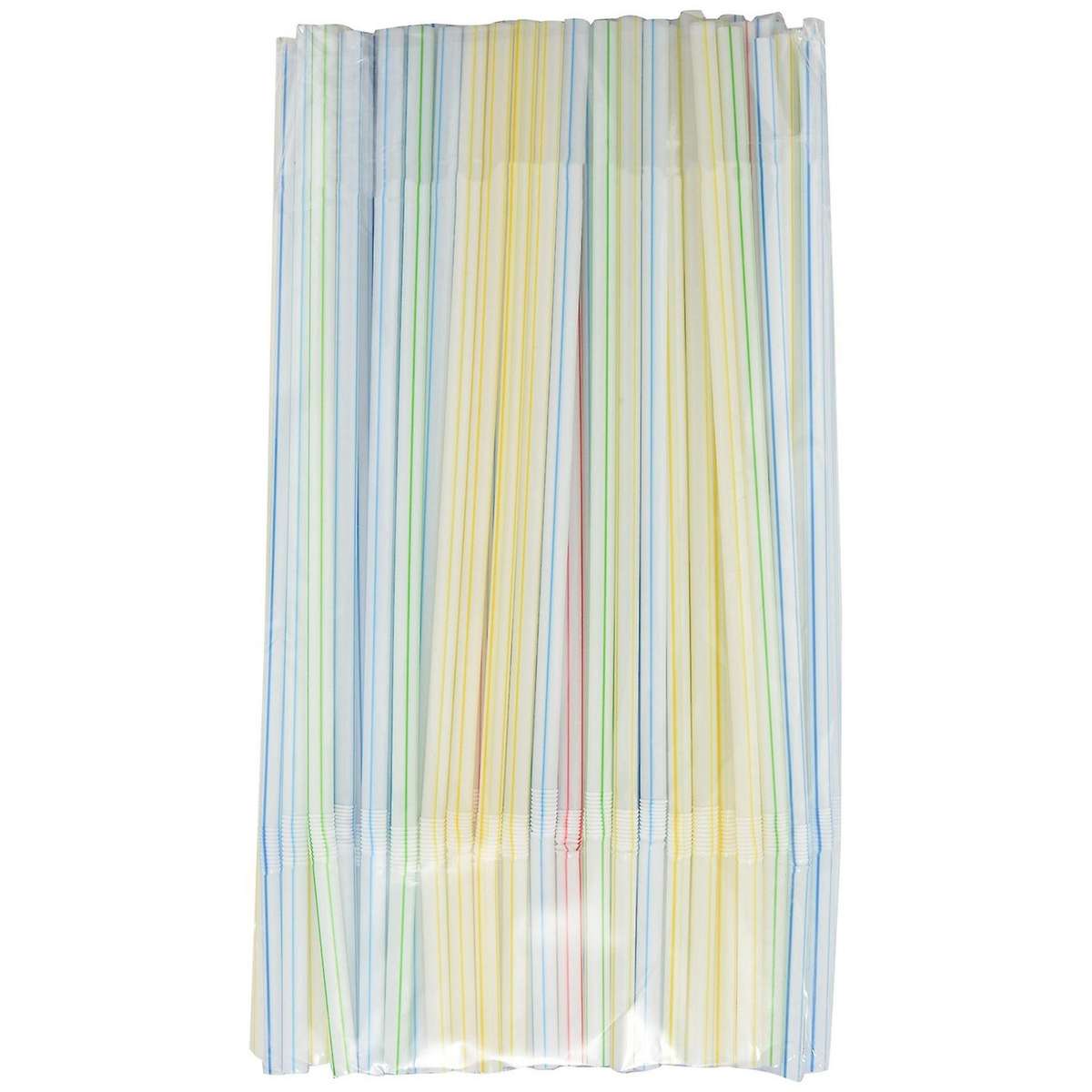 2000pcs Disposable Flexible Straws Plastic Drinking Supplies