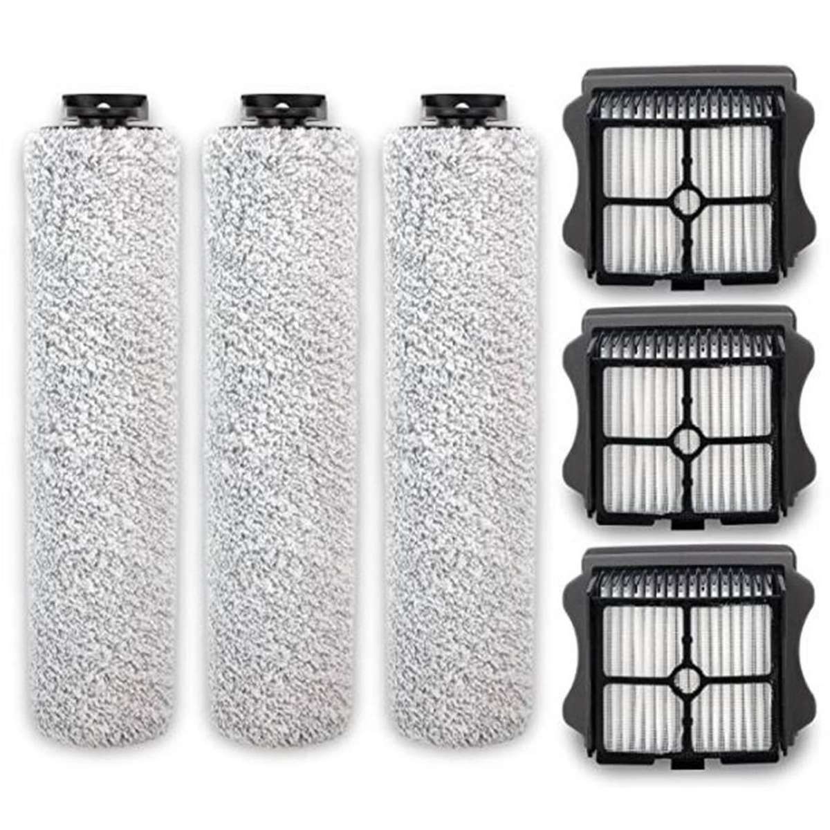 Roller Brush and Filter Kit for Tineco Floor One S3 and Ifloor 3