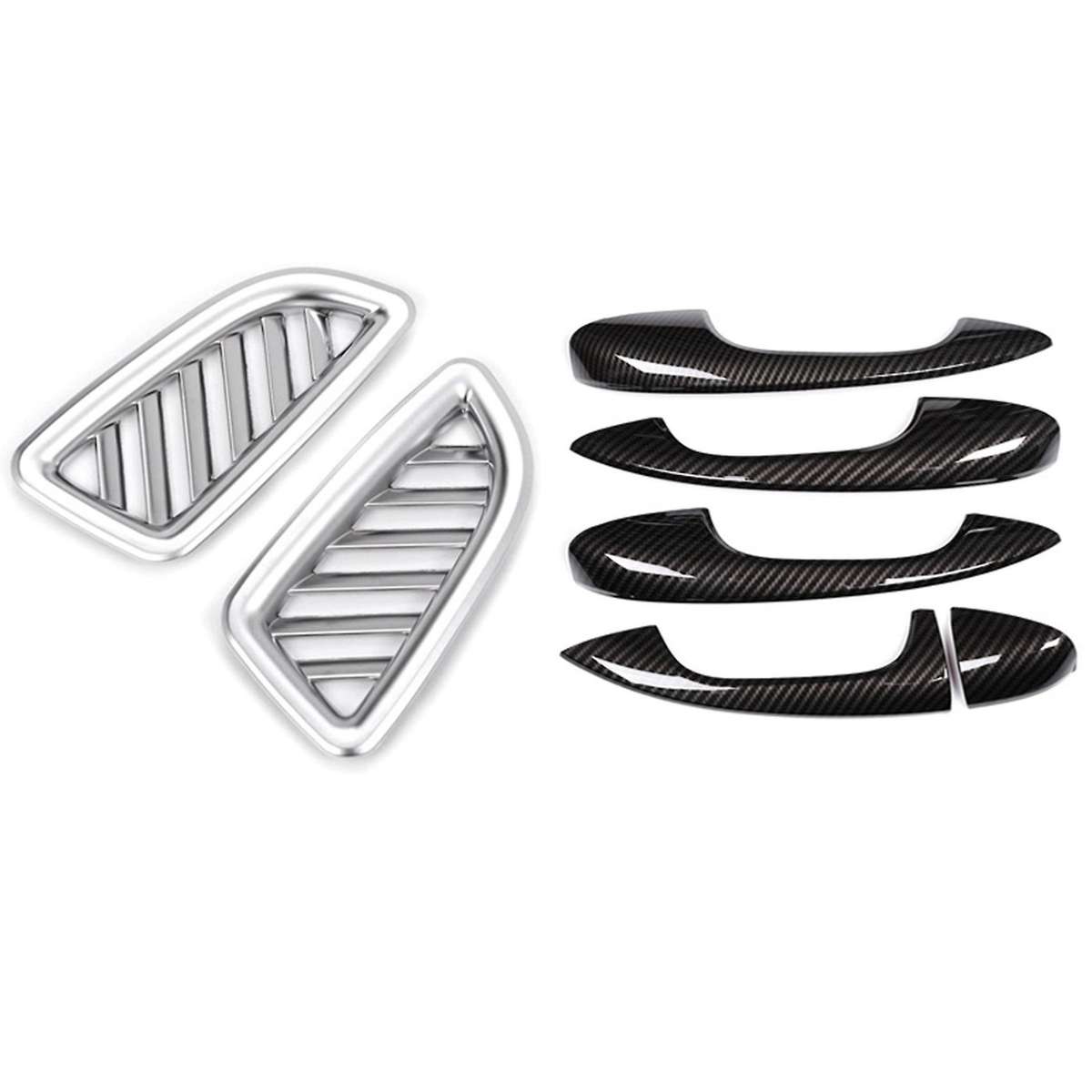 Abs Door Handle Cover Trim Sticker for Mercedes Benz C Class W205 Glc