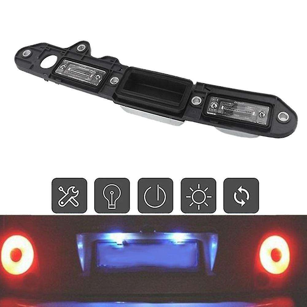 Tailgate Handle License Plate Light for Golf Jetta Passat Touran