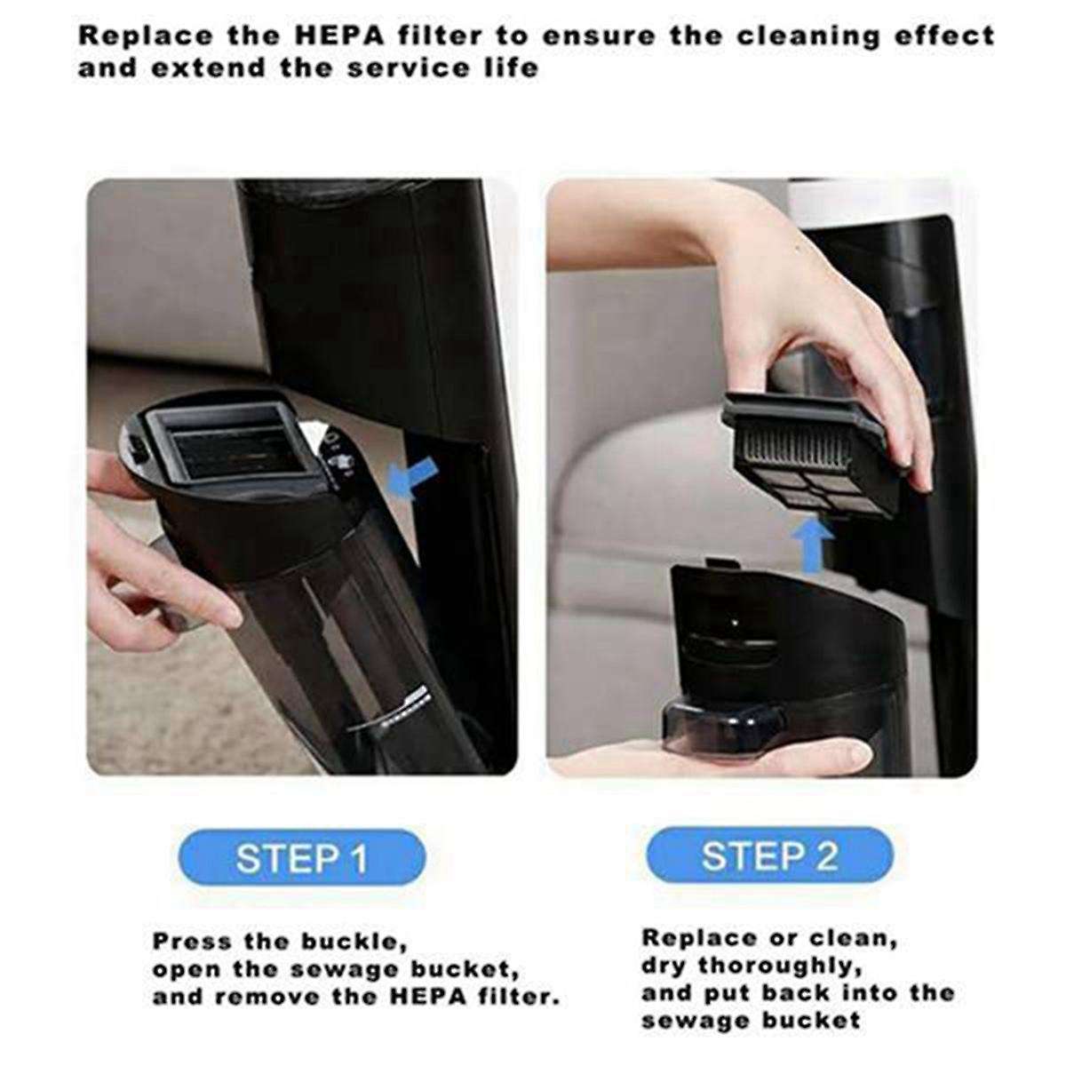 Brush Roller Main Brush Filter for Tineco Floor One 2.0/led/lcd Slim