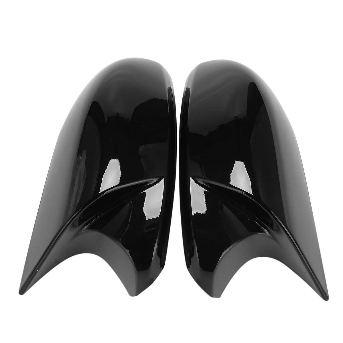 Car Black Rearview Mirror Cover For-bmw E90 E91 Pre-lci 2005-2007