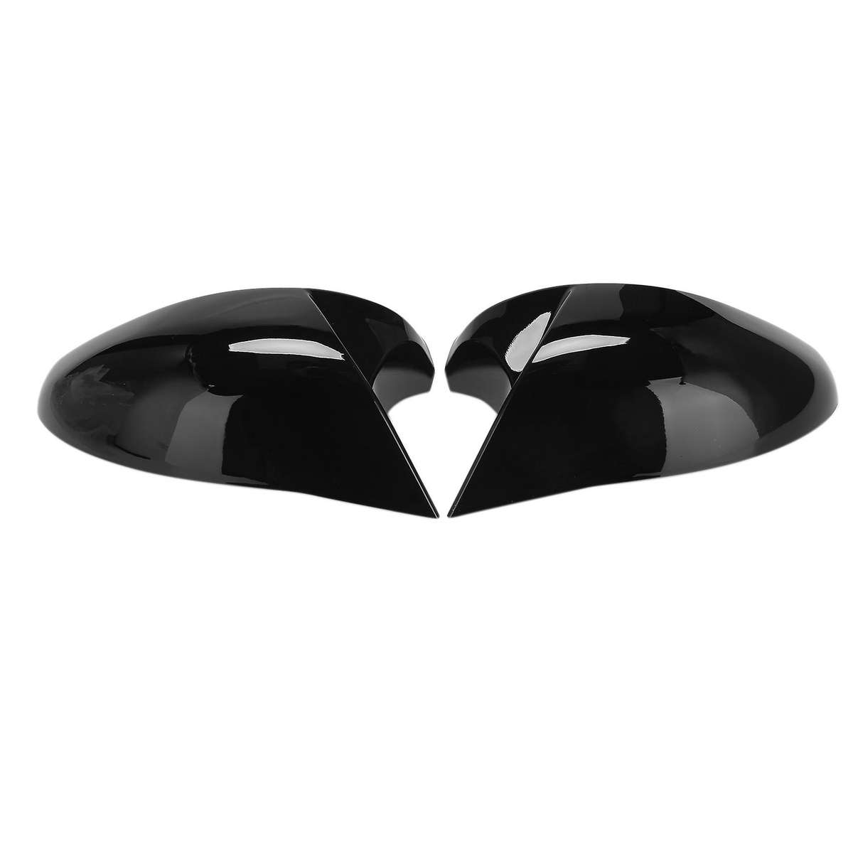 Car Black Rearview Mirror Cover For-bmw E90 E91 Pre-lci 2005-2007