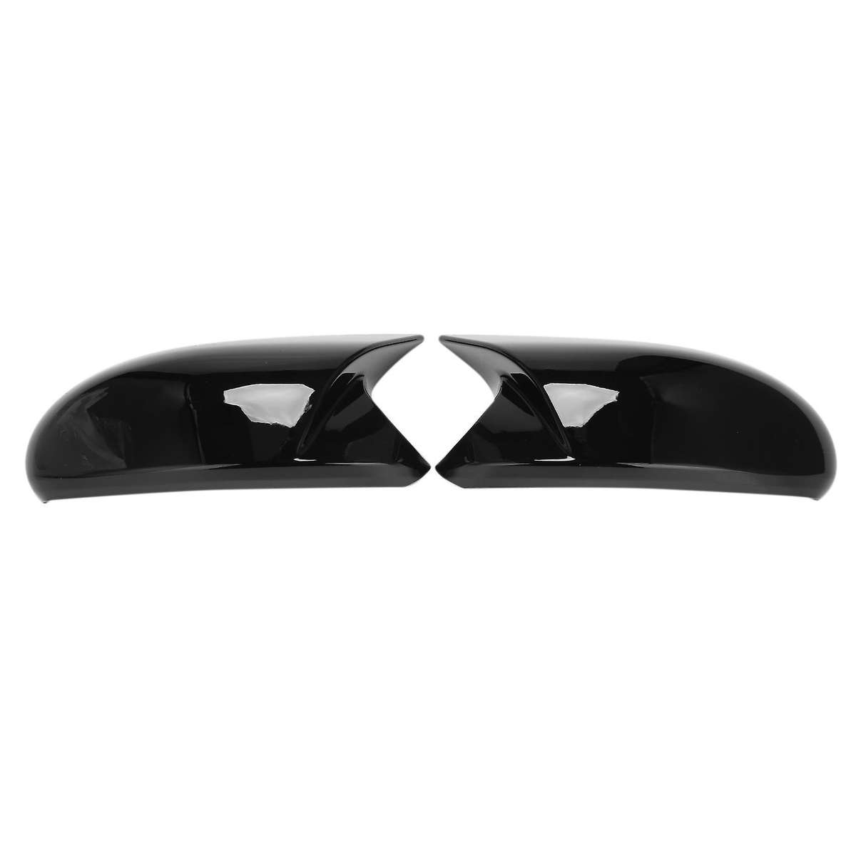 Car Black Rearview Mirror Cover For-bmw E90 E91 Pre-lci 2005-2007
