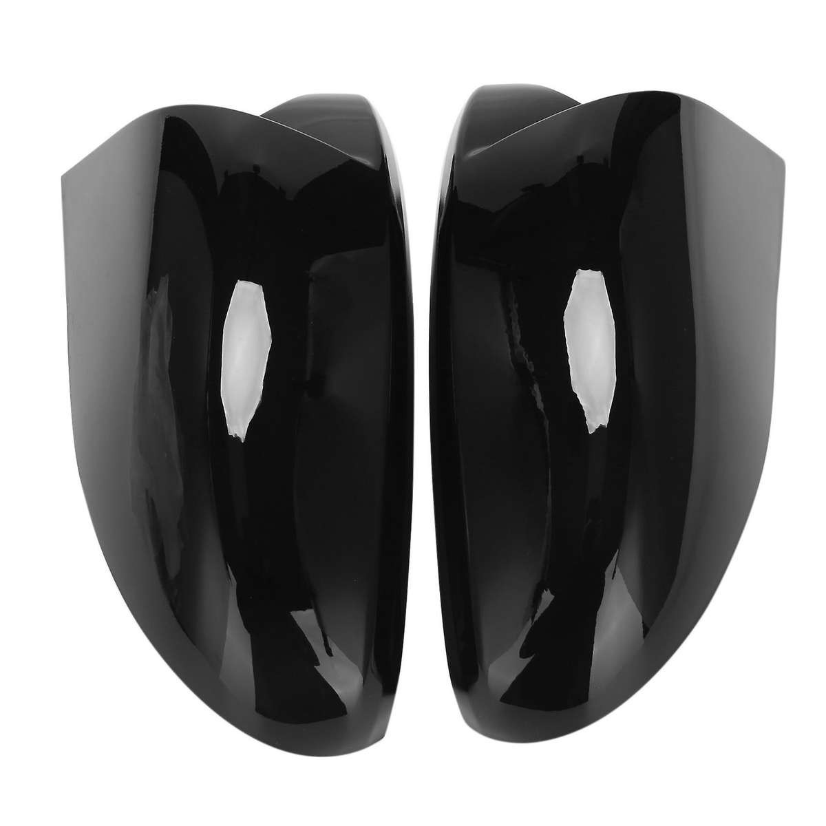 Car Black Rearview Mirror Cover For-bmw E90 E91 Pre-lci 2005-2007