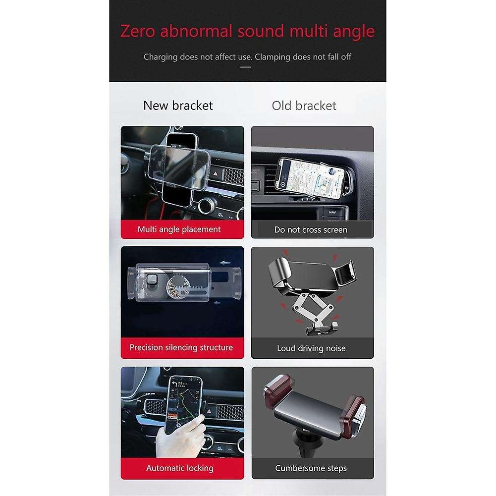 Car Mount Phone Holder for 11th Honda Civic 2022 360 Degree Rotation