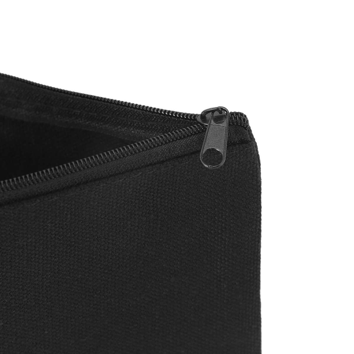 40 Pcs Canvas Zipper Pouch Bags Canvas Makeup Bags Pencil Case Black