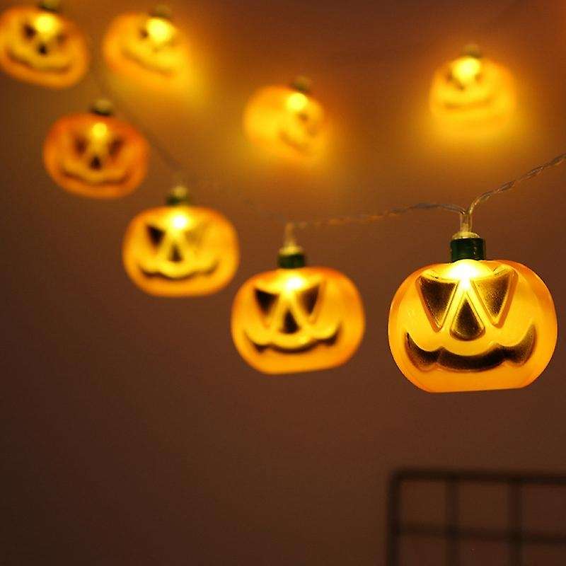 Pumpkin String Lights for Home Outdoor Party Halloween Decoration