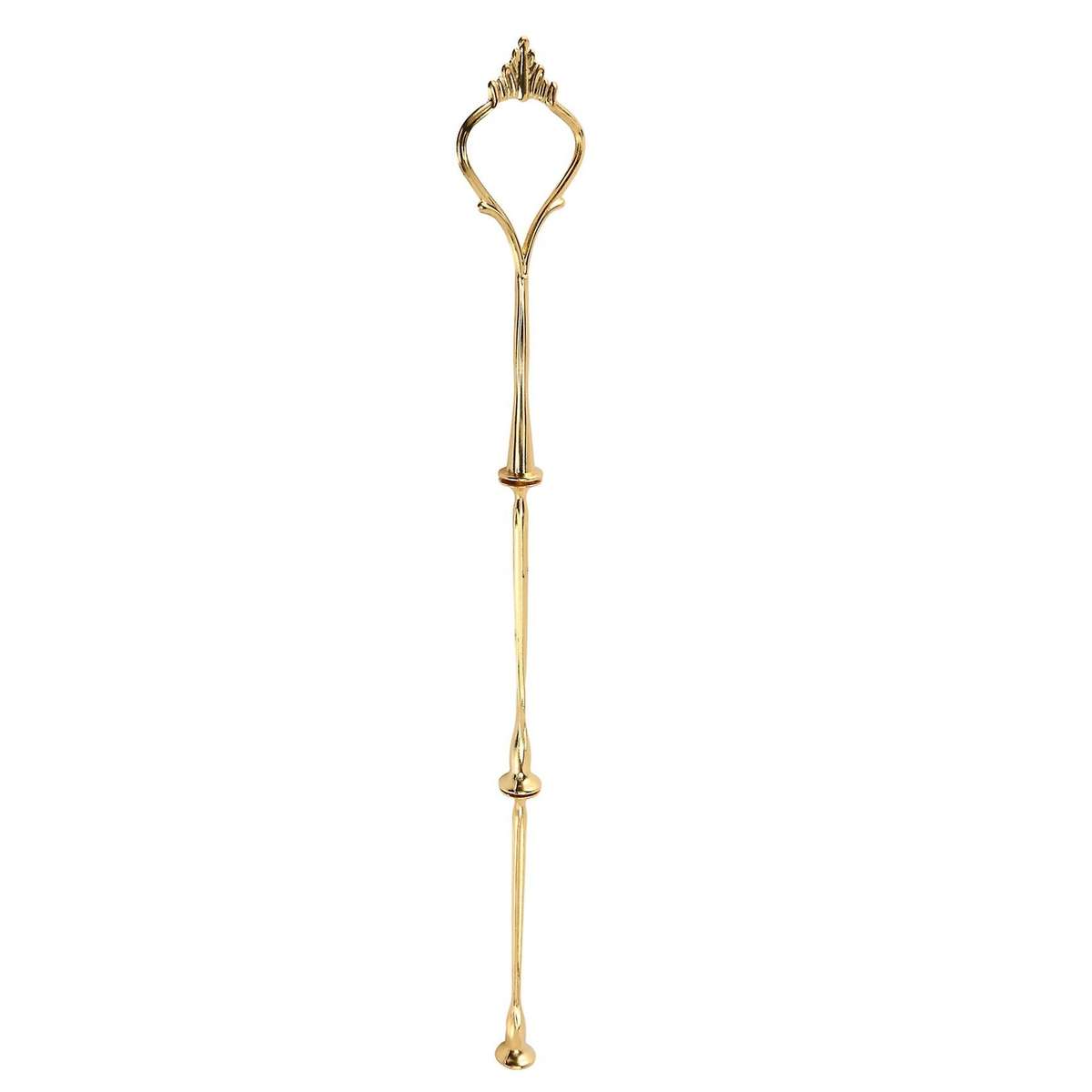 8 Sets 3 Tier Crown Cake Plate Stand Fittings for Party Silver&golden