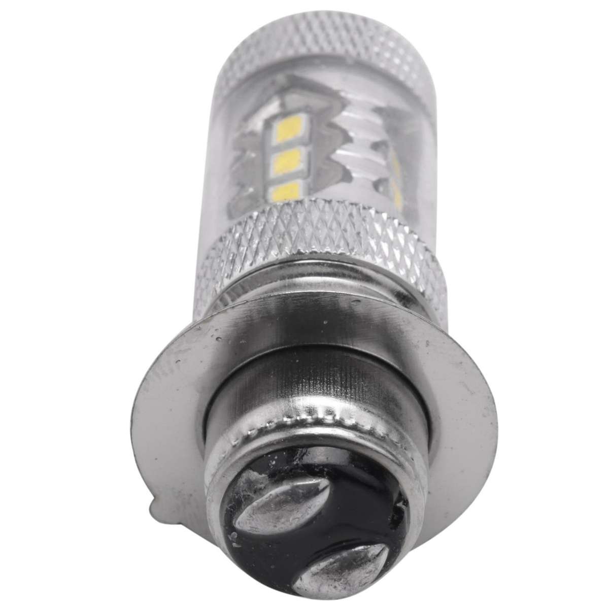 10x H6 Headlight Led Light ,12v Xenon White P15d-1/h6m 80w Fog Light