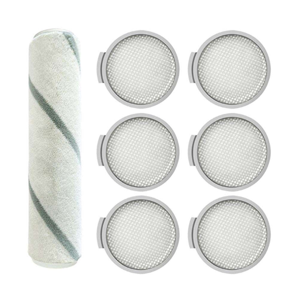 7pcs Roller Brush Filter for Xiaomi Mijia Scwxcq01rr Roborock H6