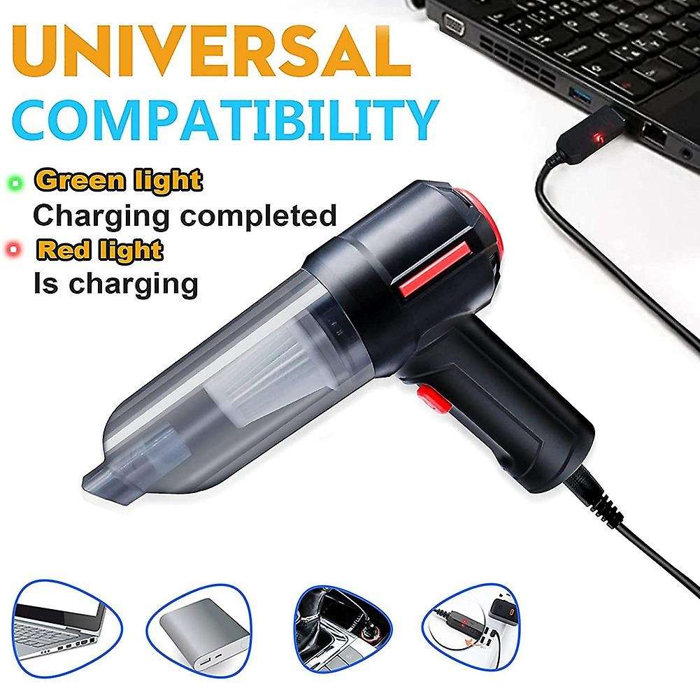 Rechargeable Mini Vacuum Cleaner, 6000 Pa, for Computer, Keyboard