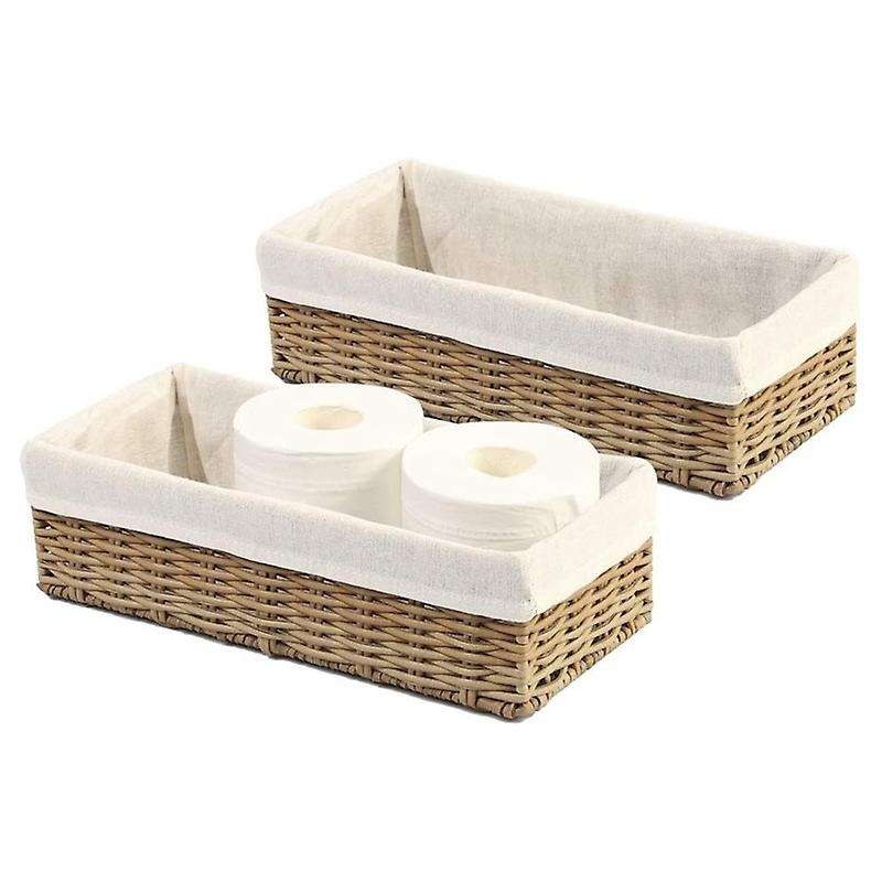 Bathroom Storage Basket Trash Can Toilet Paper Basket Storage Basket