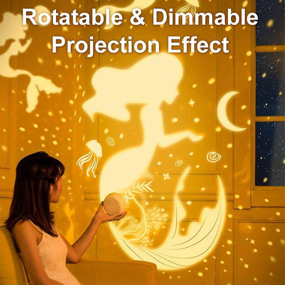 Led Projector Night Lights for Kids Sing Projector Lamp Bedroom Party