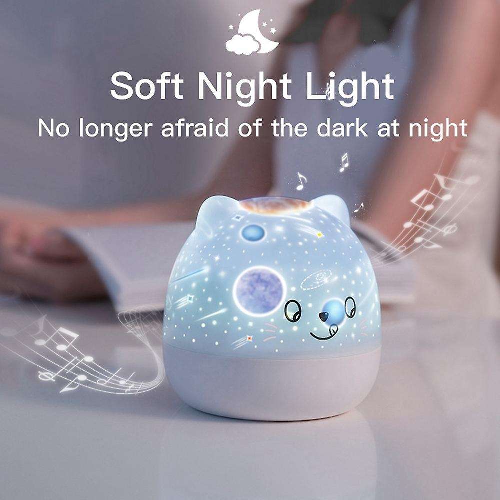 Led Projector Night Lights for Kids Sing Projector Lamp Bedroom Party
