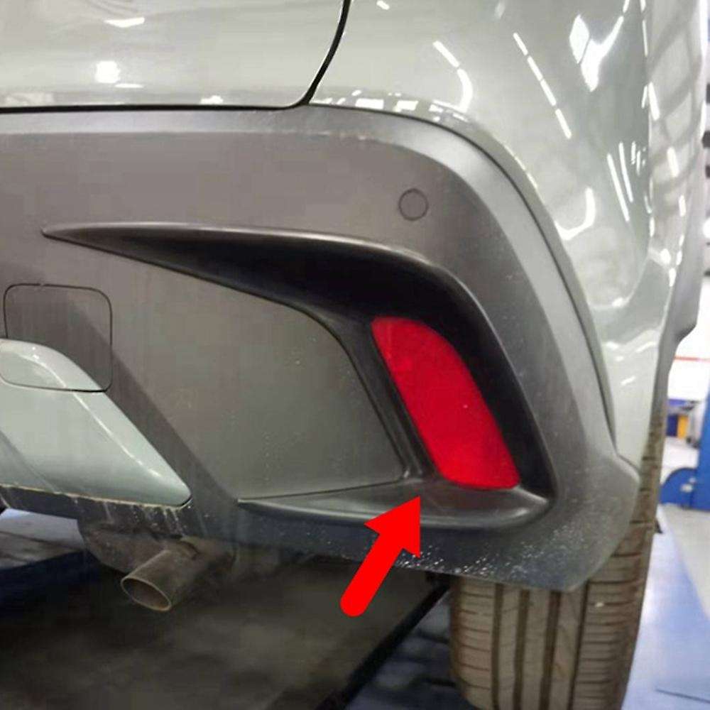 For Toyota Corolla Cross 2021 2022 Chrome Rear Fog Light Lamp Eyelid