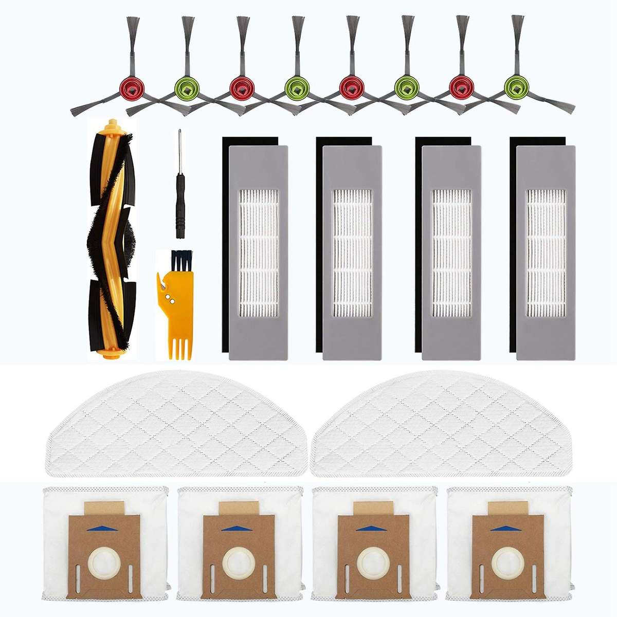 Accessory Kit Replacement for Ecovacs Deebot Ozmo T8 Max/t8 Aivi