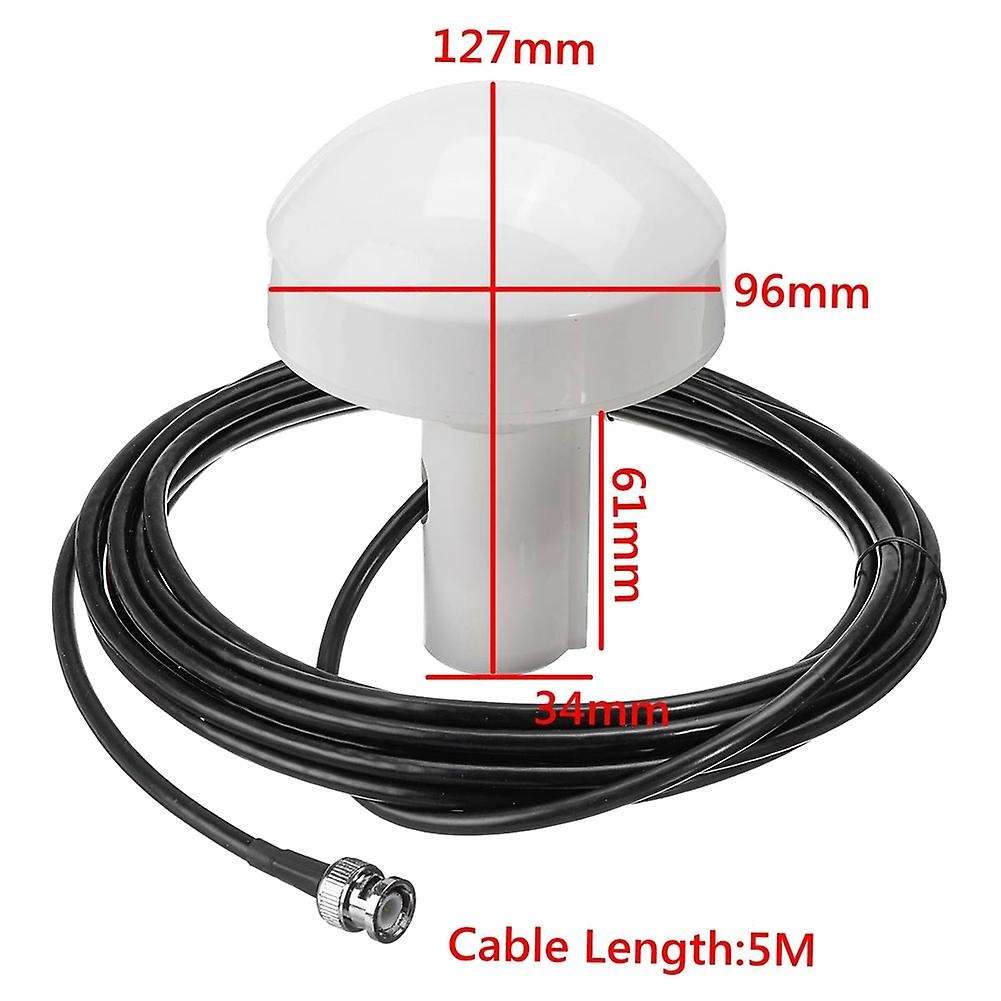 2x Ship Gps Marine Navigation Antenna 1575+/-5 Mhz 5m Bnc Male Plug