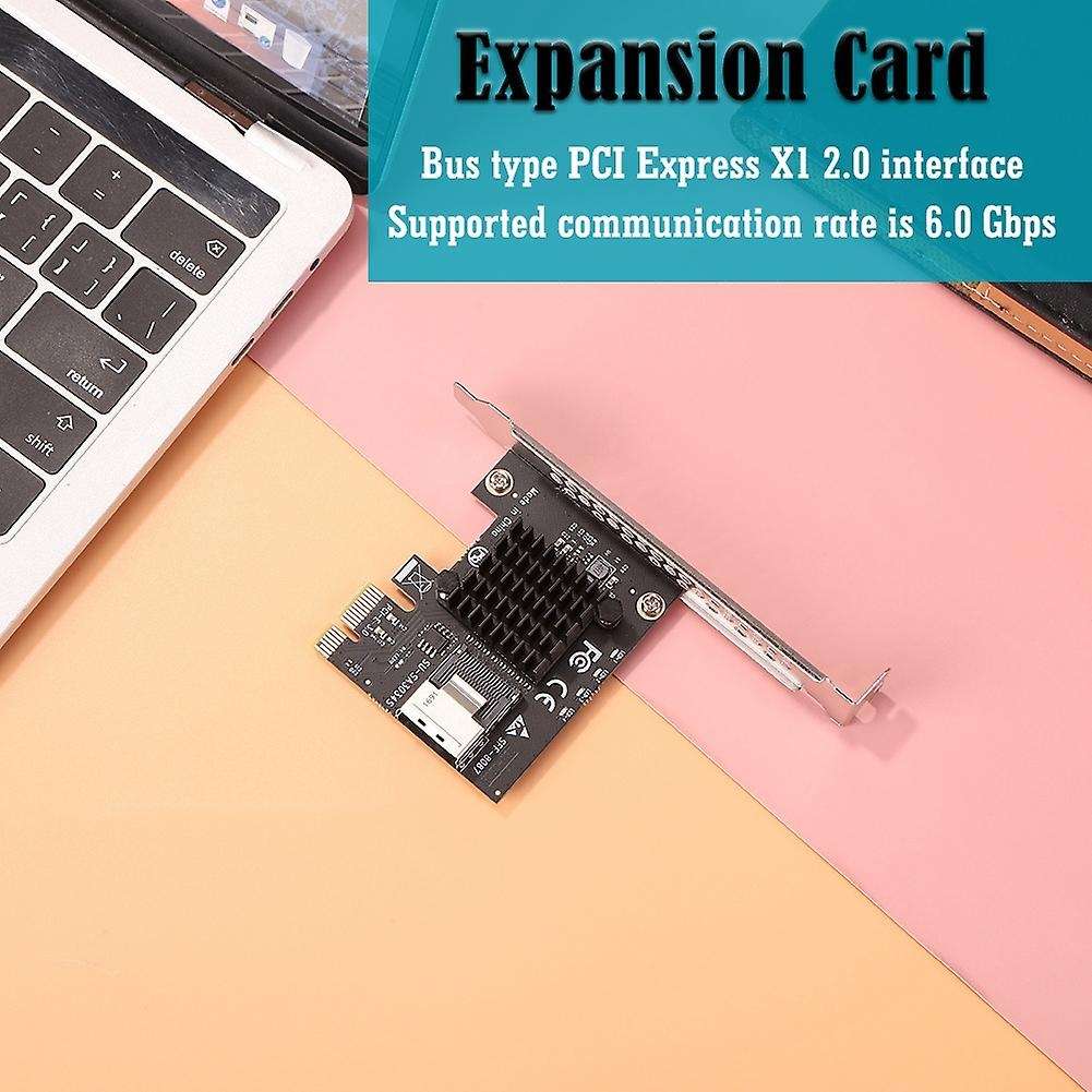 Pci Express Sata Card 4 Port Expansion Card Mini Sas Interface Riser