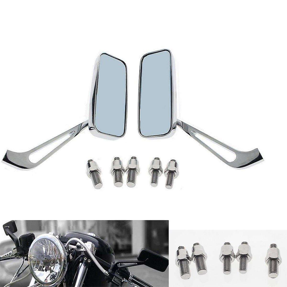 Motorcycle Rearview Mirrors 8/10mm for Honda Suzuki Yamaha