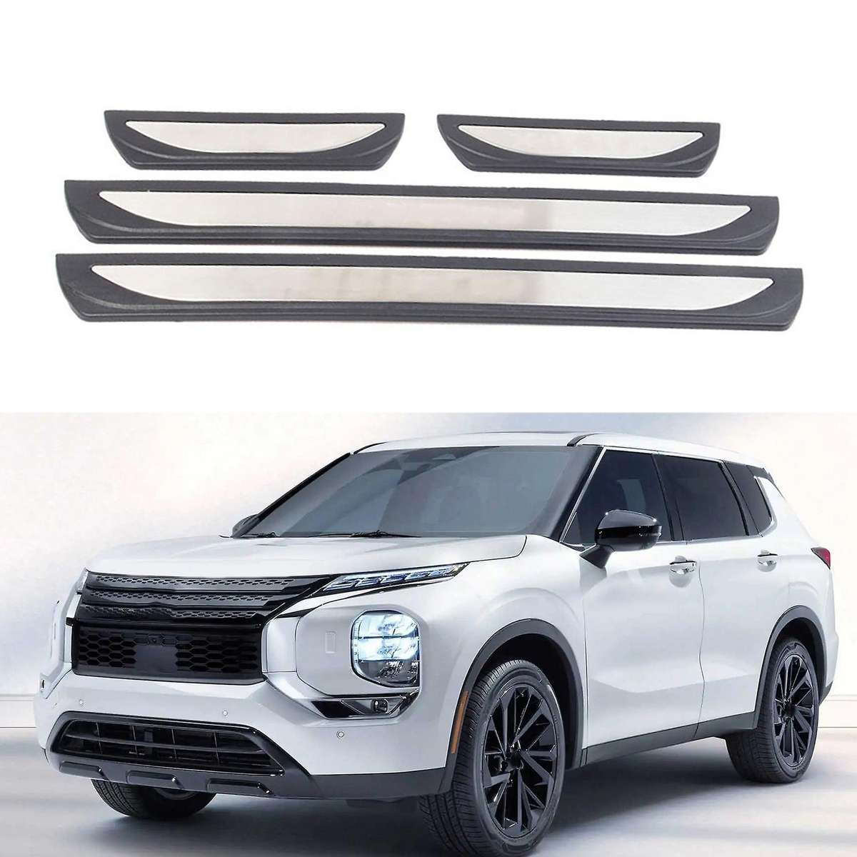 Car Door Sill Strip Pedal Protection Sticker Trim