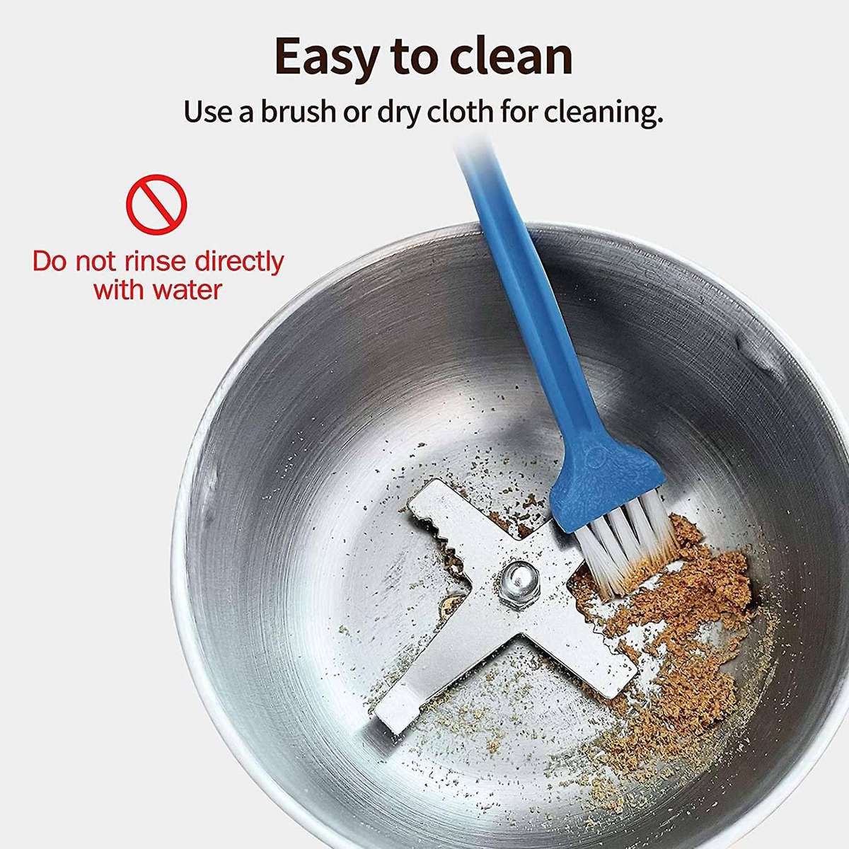 Coffee Grinder Electric Spice Grinder Grain Grinder-us Plug