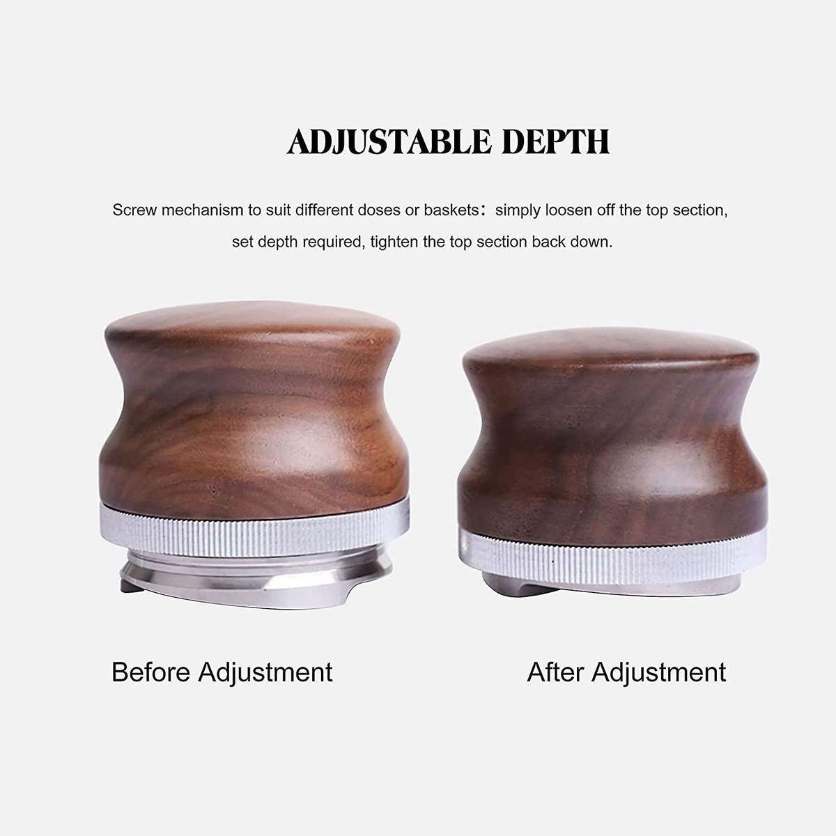 53mm Coffee Tamper, Coffee Leveler Tool for 54mm Breville Portafilter