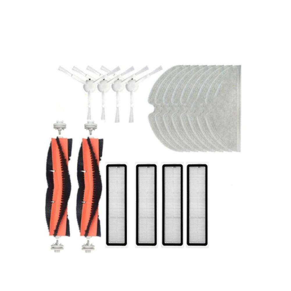 For Dreame Parts Kits Detachable Main Brush Side Filters Mop Rag