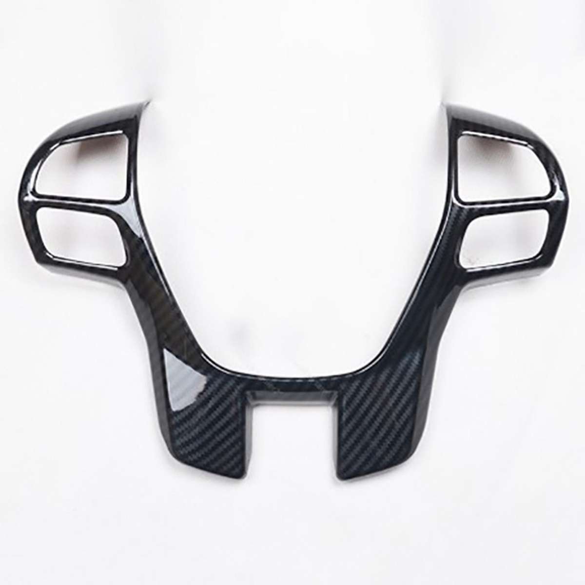 Carbon Fiber Steering Wheel Cover Trim for Ford Ranger Everest 2015+