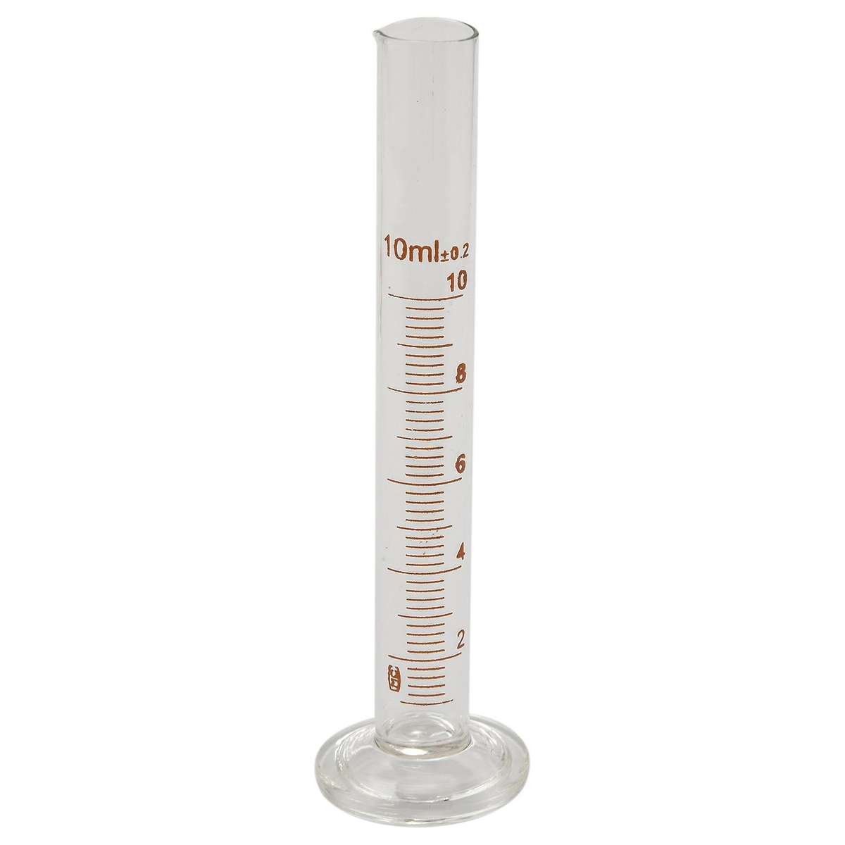 4 Measuring Cylinder Glass 2 Cleaning Brushes + 3x 1ml Glass Pipettes